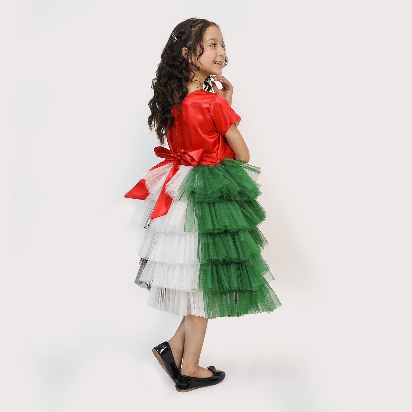 UAE National Day Dress Girls-Layers