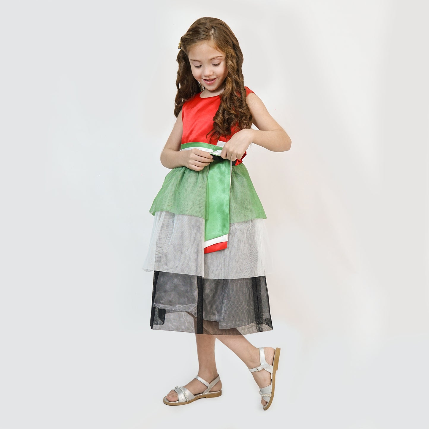 UAE National Day Dress Girls