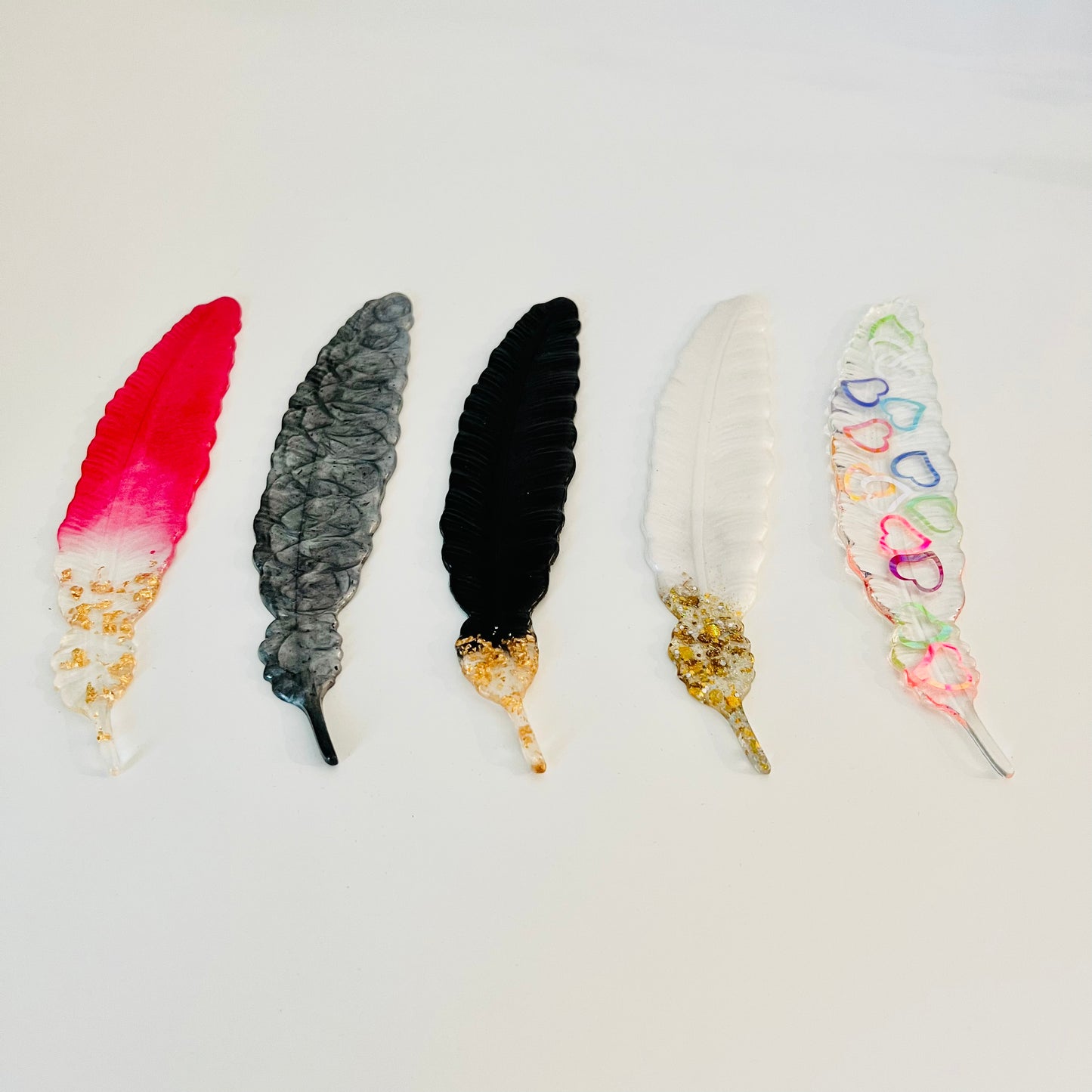 Heart Feather bookmark