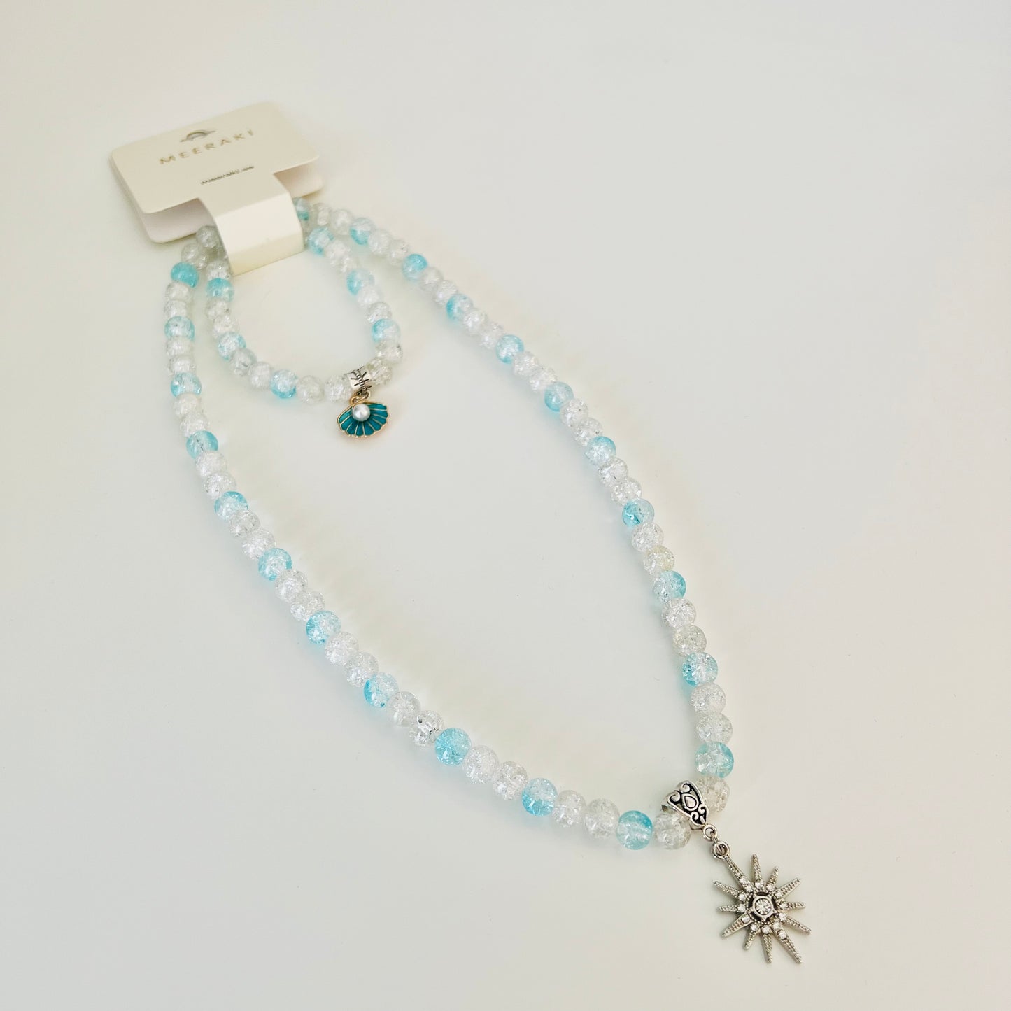 Blue Ocean [Necklace and Bracelet]