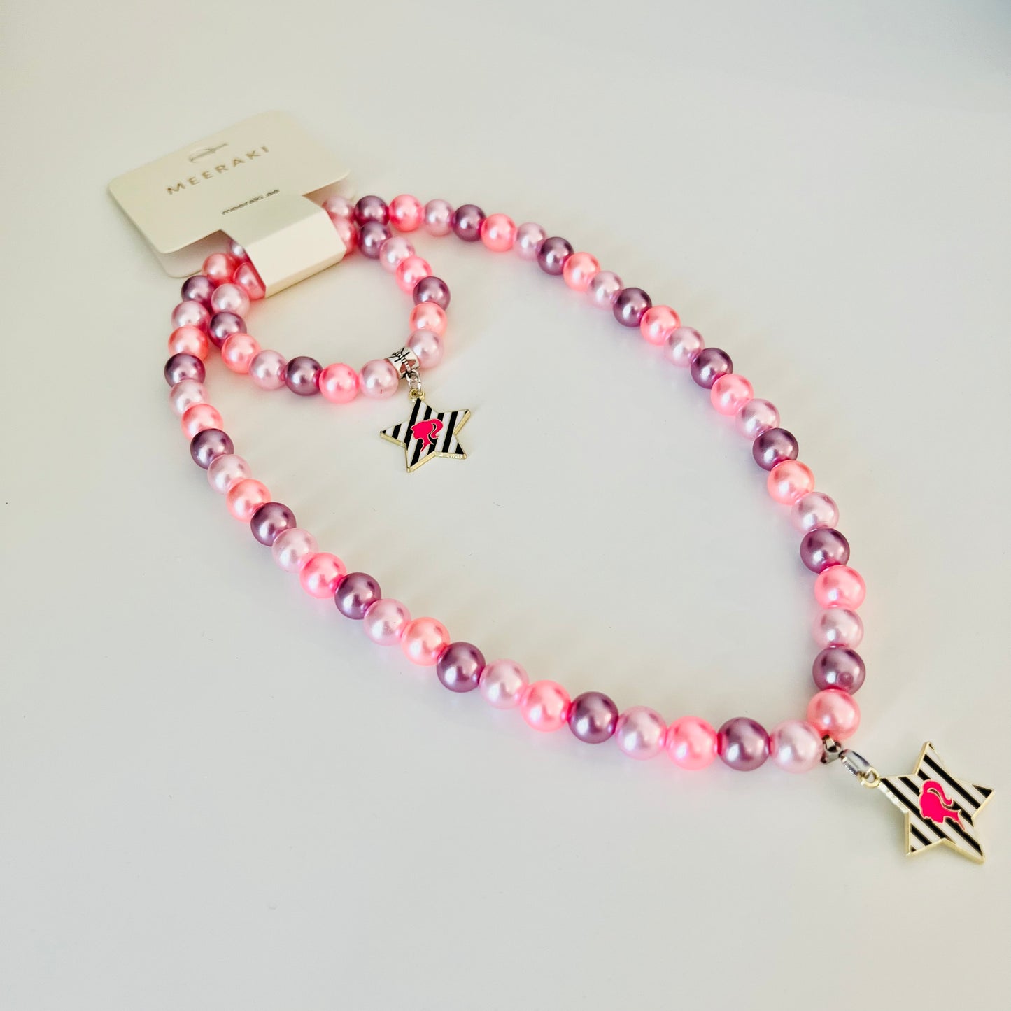 Pearly Barbie [Necklace and Bracelet]