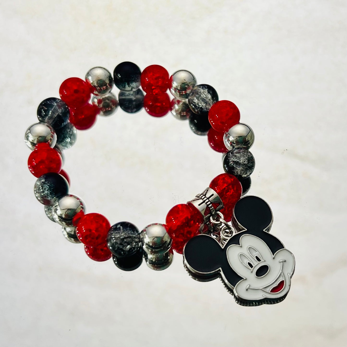 Mickey and Minnie [Necklace and Bracelet]