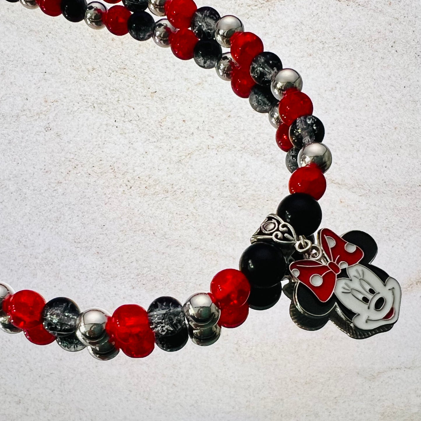 Mickey and Minnie [Necklace and Bracelet]