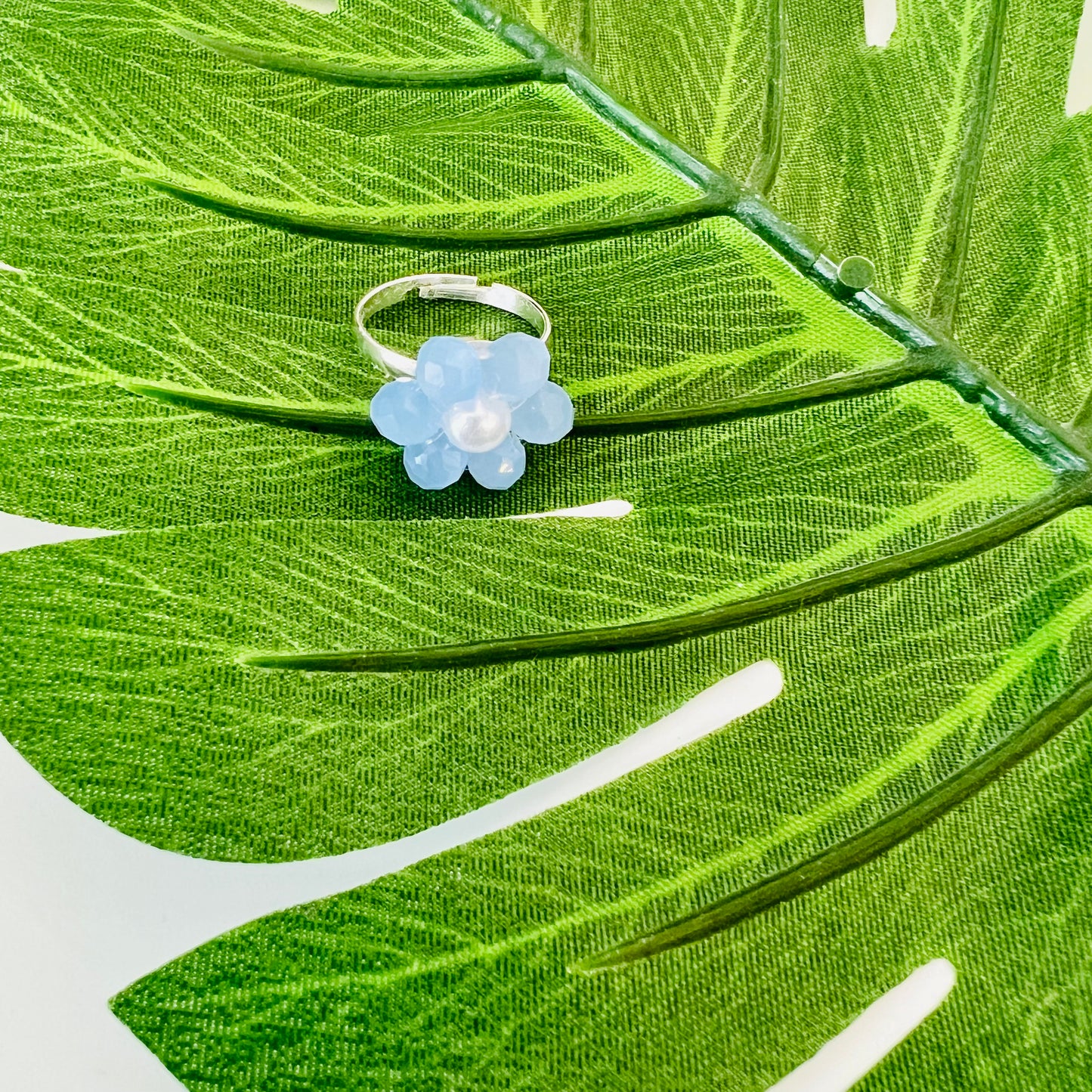 Beaded Daisy Rings