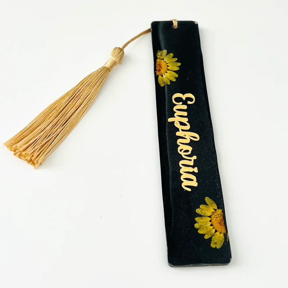 Elegant Handmade Resin Bookmarks