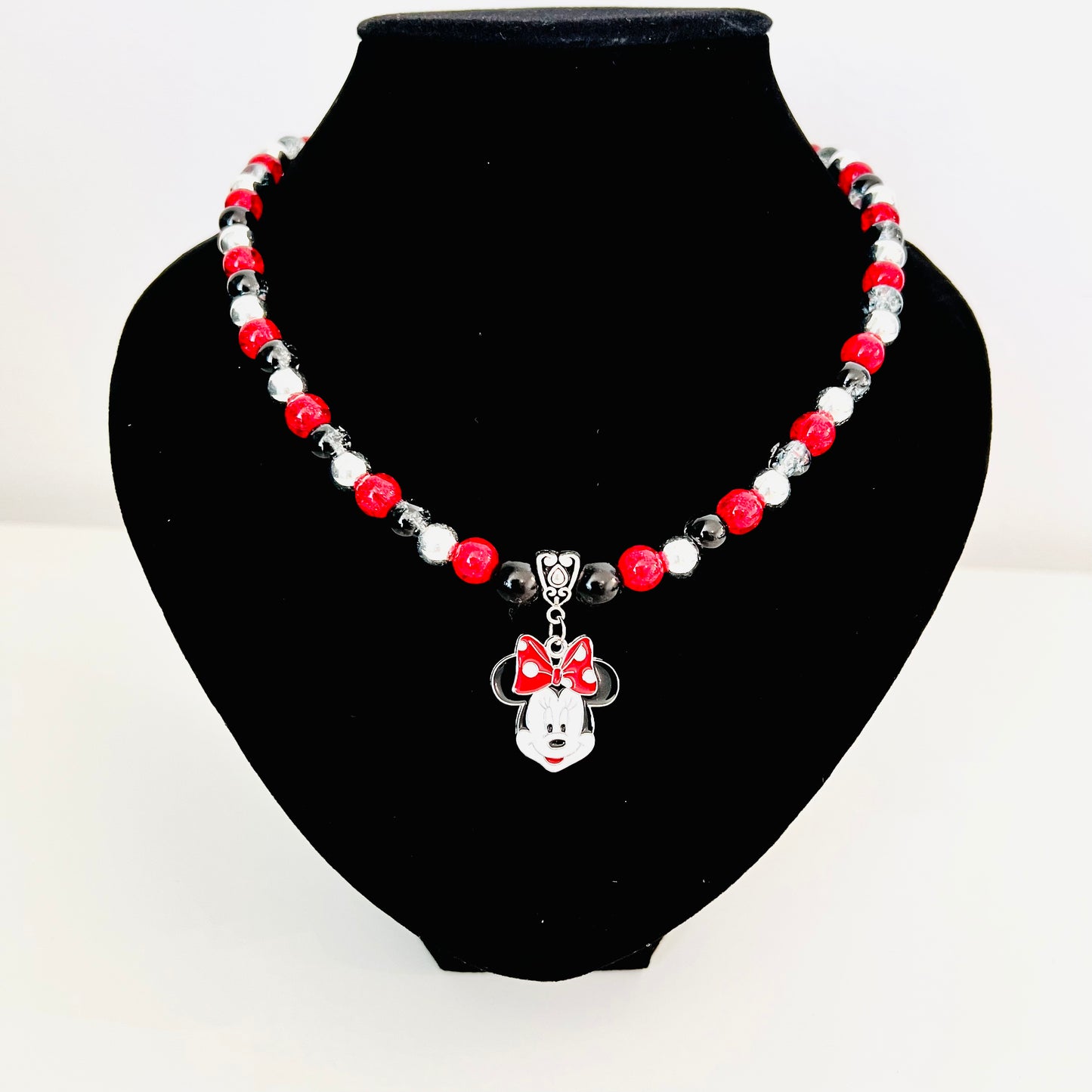 Mickey and Minnie [Necklace and Bracelet]