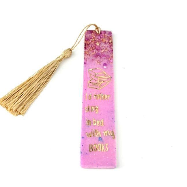 Elegant Handmade Resin Bookmarks